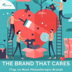 bekantan knows the brand that cares top 10 most philanthropic brand bekantan creative branding advertising brand